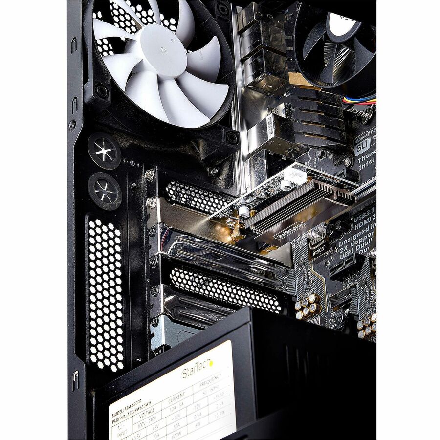 StarTech.com Wi-Fi 6E PCIe Network Card, Bluetooth 5.3, Magnetic Antenna Base, Tri-Band 802.11ax, AX5400 WiFi NIC, Windows/Linux StarTech.com Wi-Fi 6E PCIe Network Card, Bluetooth 5.3, Magnetic Antenna Base, Tri-Band 802.11ax, AX5400 WiFi NIC, Windows/Linux
